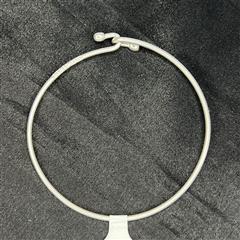 Tiffany & Co. Wire Hook Bangle Bracelet 6.75in